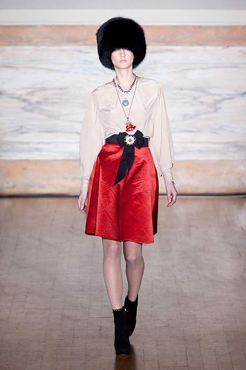 テンパリー ロンドン(Temperley London) 2012-13年秋冬 ウィメンズコレクション シルエット - 写真2