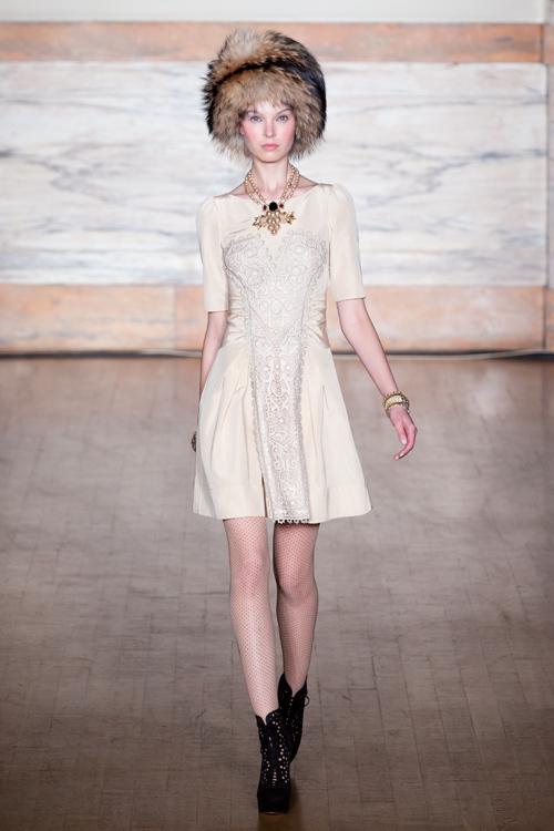 テンパリー ロンドン(Temperley London) 2012-13年秋冬 ウィメンズコレクション シルエット - 写真4