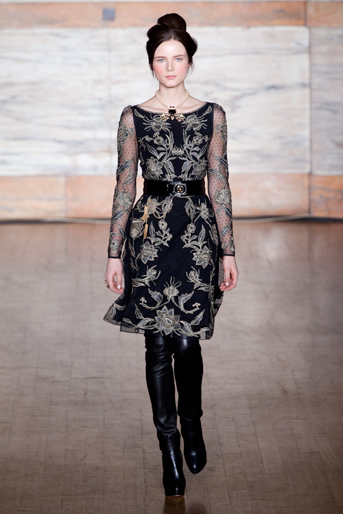 テンパリー ロンドン(Temperley London) 2012-13年秋冬 ウィメンズコレクション シルエット - 写真24