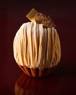 「スーパーモンブラン」ホテルニューオータニ東京・幕張・大阪に登場、和栗そのものの甘さを楽しむ和ケーキ｜写真1