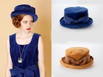Jane Marple リボンハット ネイビー ジェーンマープル Jane Marple リボンフェルトハット ファッション