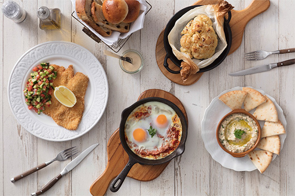 SABON限定カフェオープン、カラフルでヘルシーなイスラエル料理を用賀倶楽部とコラボ