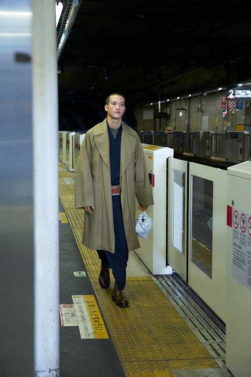 メンズきものテーラー「Y. & SONS」の秋冬新作、ハットやコモリ