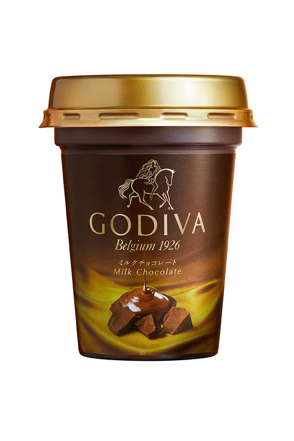 ゴディバの限定ショップを表参道に、新チョコドリンク「GODIVA ミルクチョコレート」全国コンビニで | 写真
