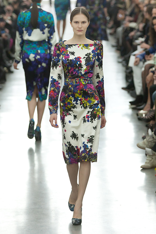 アーデム(ERDEM) 2012-13年秋冬コレクション - 万華鏡のように美しく輝くレースドレスが圧巻 コピー