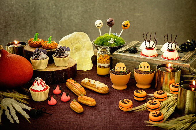 ロリポップキャンディー｜アンダーズ 東京からハロウィン限定スイーツ登場、"コワカワイイ"目玉ムースやミイラのエクレアなど