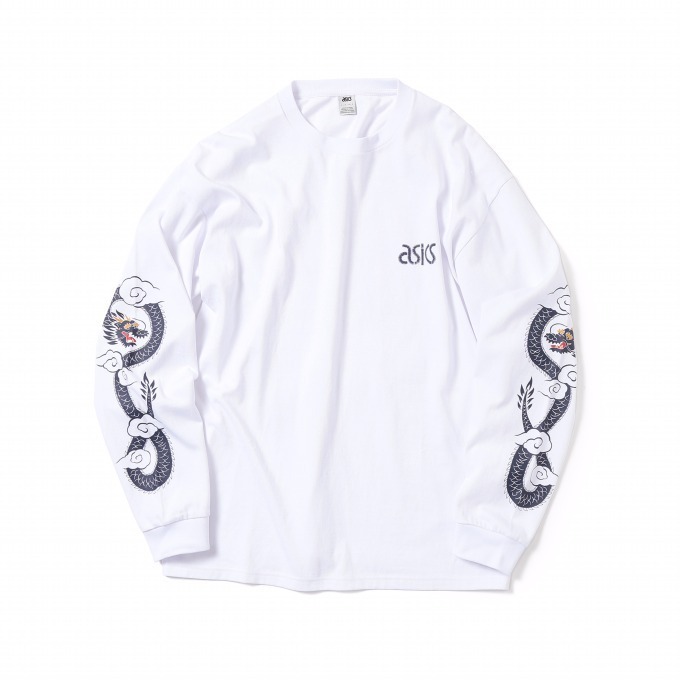 ビームス×アシックスタイガー×ミタスニーカーズのコラボスニーカー、スカジャンから着想した龍の刺繍｜写真22