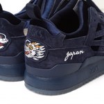 ビームス×アシックスタイガー×ミタスニーカーズのコラボスニーカー、スカジャンから着想した龍の刺繍｜写真3