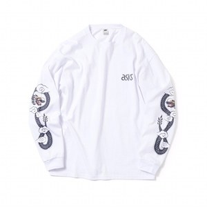 ビームス×アシックスタイガー×ミタスニーカーズのコラボスニーカー、スカジャンから着想した龍の刺繍|写真22