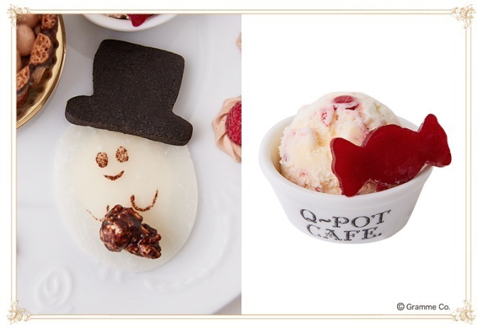Q-pot CAFE.×ギャレット ポップコーンのハロウィンプレート - ポップコーンの2段ケーキ｜写真6