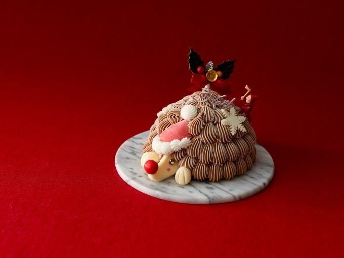 グラッシェルから新作クリスマスケーキ、ハリネズミやてんとう虫モチーフの限定スイーツも｜写真3
