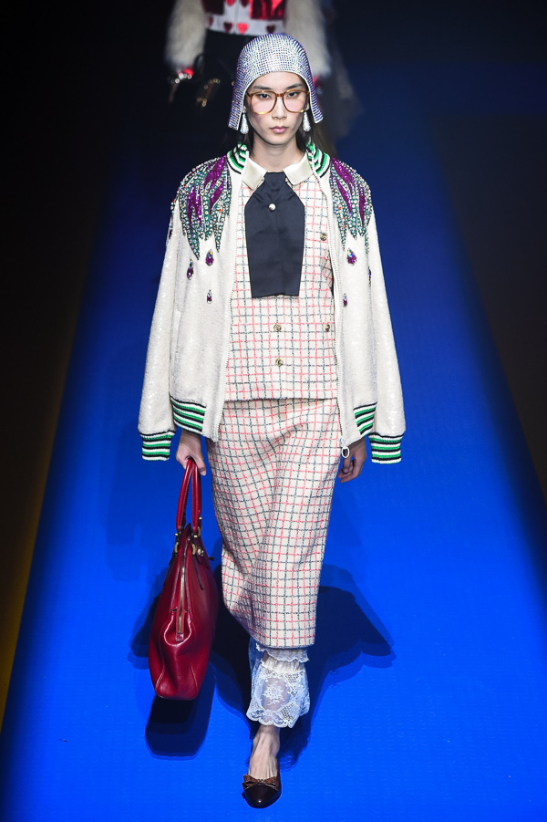 グッチ(GUCCI) 2018年春夏ウィメンズコレクション シルエット - 写真16