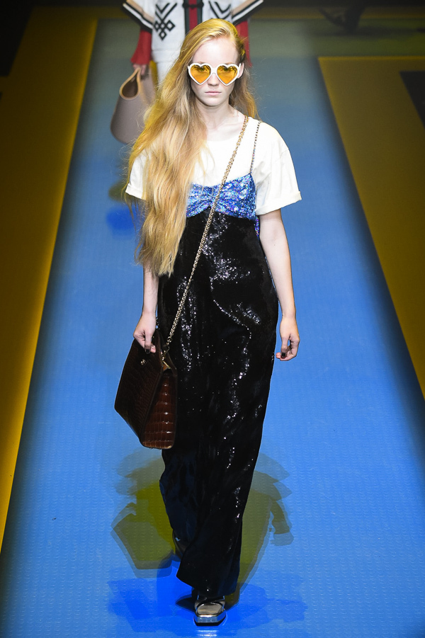 グッチ(GUCCI) 2018年春夏ウィメンズコレクション シルエット - 写真26