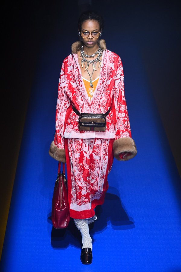 グッチ(GUCCI) 2018年春夏ウィメンズコレクション シルエット - 写真57