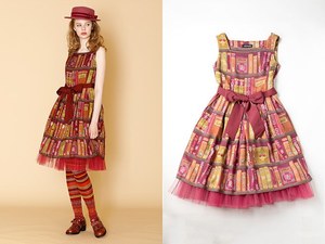 ジェーンマープル 本棚 モチーフのワンピース ブラウス発売 ファッションプレス ジェーンマープル 本棚 モチーフのワンピース ブラウス発売 ファッションプレス