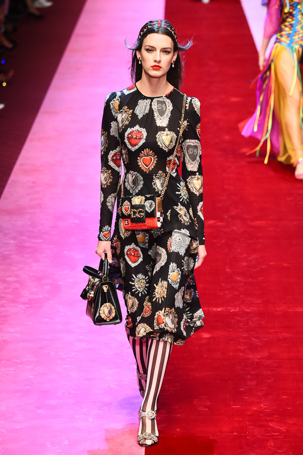 ドルチェ＆ガッバーナ(DOLCE&GABBANA) 2018年春夏ウィメンズコレクション シルエット - 写真73