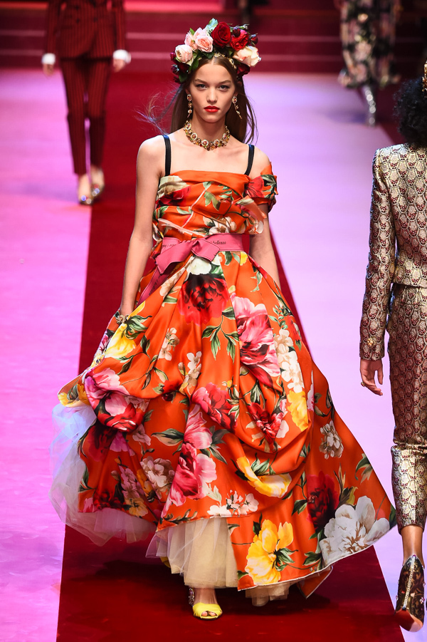 ドルチェ＆ガッバーナ(DOLCE&GABBANA) 2018年春夏ウィメンズ 