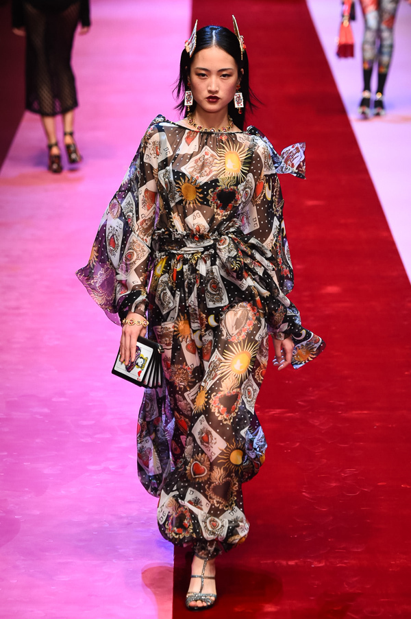 ドルチェ＆ガッバーナ(DOLCE&GABBANA) 2018年春夏ウィメンズコレクション シルエット - 写真57