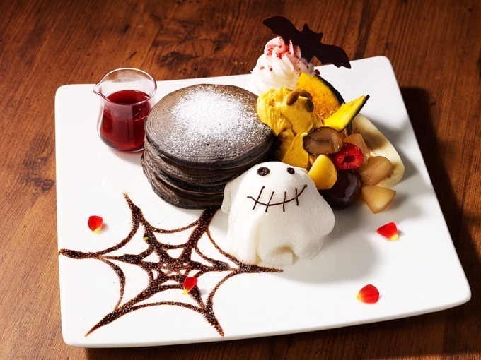 品川プリンスホテルのハロウィン限定スイーツ おばけが微笑むパンケーキやパフェ ファッションプレス