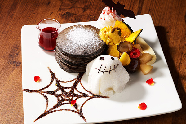 品川プリンスホテルのハロウィン限定スイーツ おばけが微笑むパンケーキやパフェ ファッションプレス