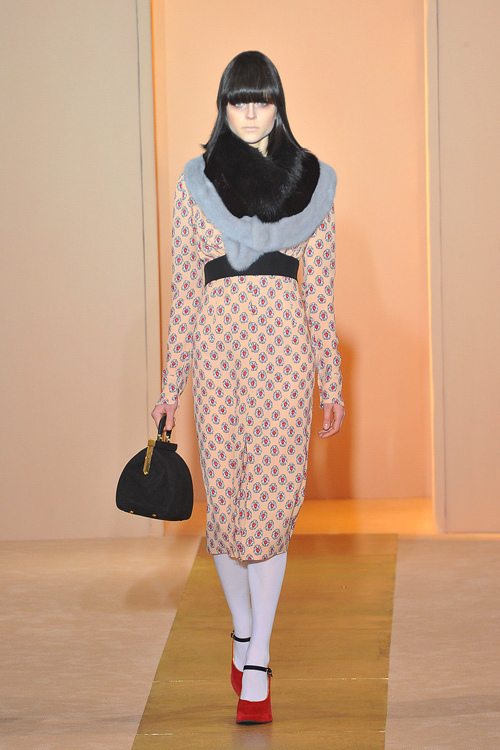 マルニ(MARNI) 2012-13年秋冬コレクション - レイヤードで魅せる冬のフェミニンスタイル