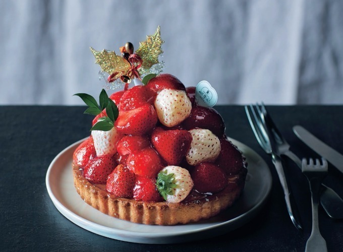 阪急うめだ本店のクリスマスケーキ、赤と緑のフォトジェニックなケーキやクラウンメロンのタルトなど｜写真6