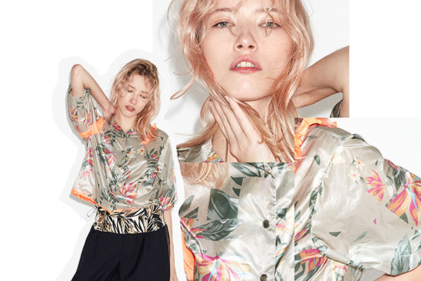 カラー 2018年春夏ウィメンズコレクション - ポップな色柄に囲まれたエレガントサマー