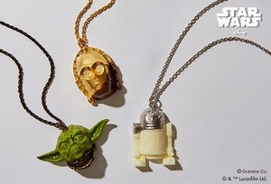 Q-pot.から「スター・ウォーズ」アクセサリー、ヨーダやR2-D2が 