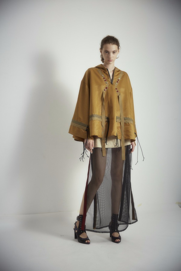 シロマ 2018年春夏｜ ポンチョ