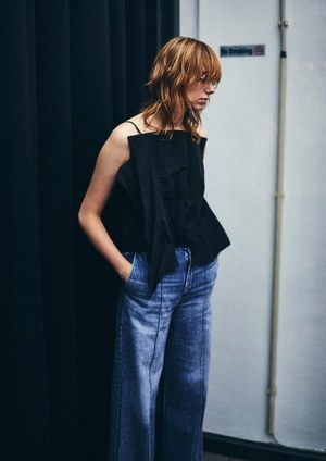 アキラナカ 2018年春夏コレクション - ベルギーの街、女性達の強さをエレガントに昇華｜写真19
