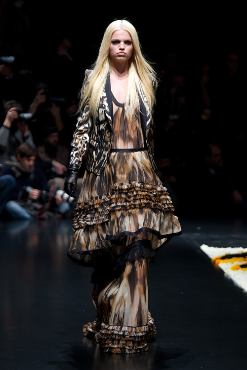 ロベルト カヴァリ(roberto cavalli) 2012-13年秋冬コレクション - スーパーラグジュアリーに輝く永遠のミューズ達