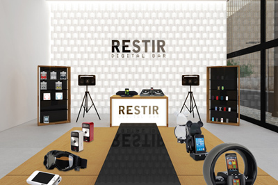 RESTIRが大阪・梅田の阪急百貨店メンズ館にポップアップショップを2週間限定オープン