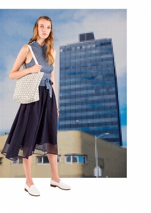 メゾン キツネ 18年春夏ウィメンズコレクション -  夏のロマンティックスタイル｜写真12