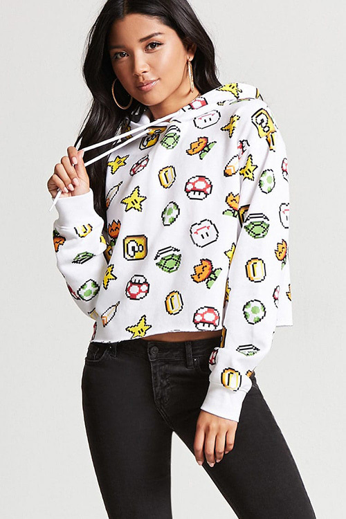フォーエバー21×任天堂スーパーファミコン、マリオやルイージのTシャツ