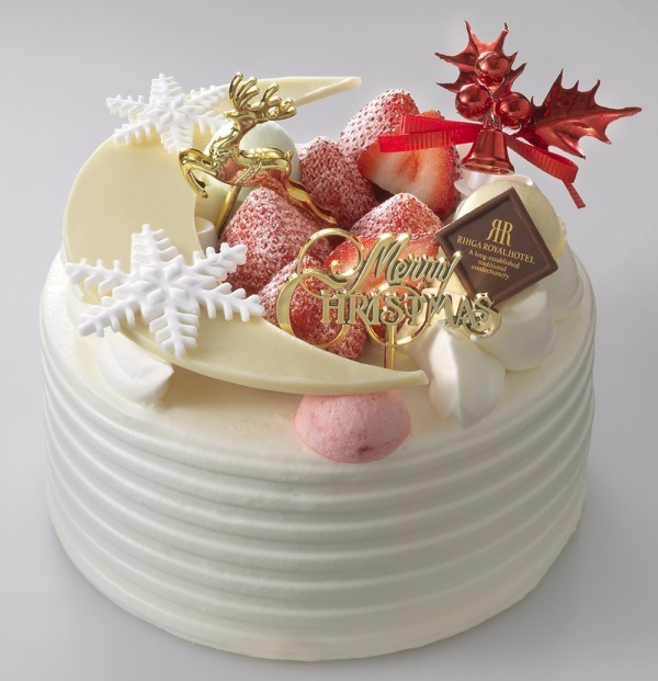 リーガロイヤルホテル大阪のクリスマスケーキ、"天使の羽＆スノーボール"で華やかな仕様に｜写真2