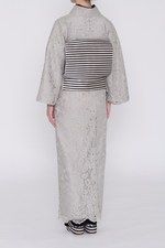 ドゥーブルメゾンから新作レースきもの、繊細で美しい柄のレース生地｜写真20