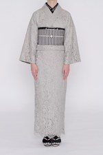 ドゥーブルメゾンから新作レースきもの、繊細で美しい柄のレース生地｜写真18