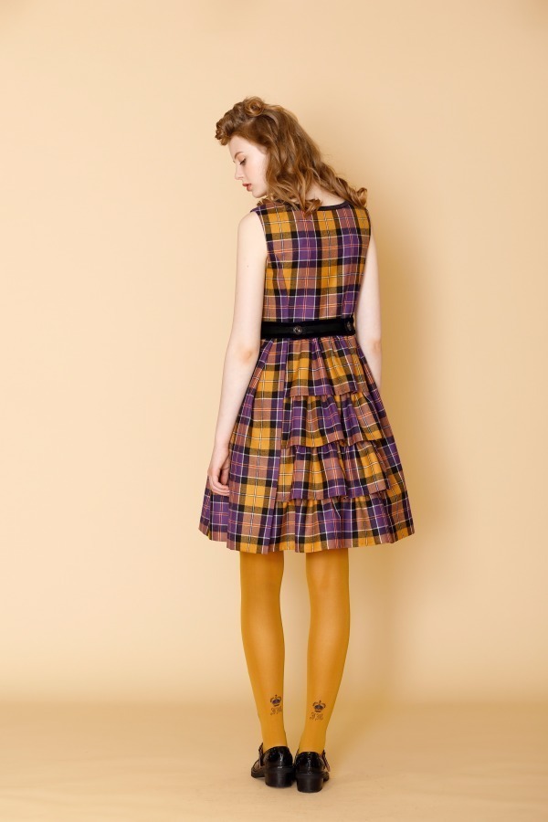 ジェーンマープルよりタータンチェックジャケット＆スカート登場、3種のチェックで表現する英国スタイル｜写真40