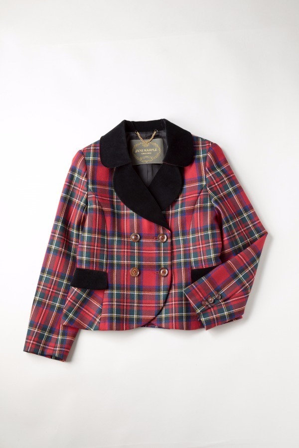 ジェーンマープルよりタータンチェックジャケット＆スカート登場、3種のチェックで表現する英国スタイル｜写真3