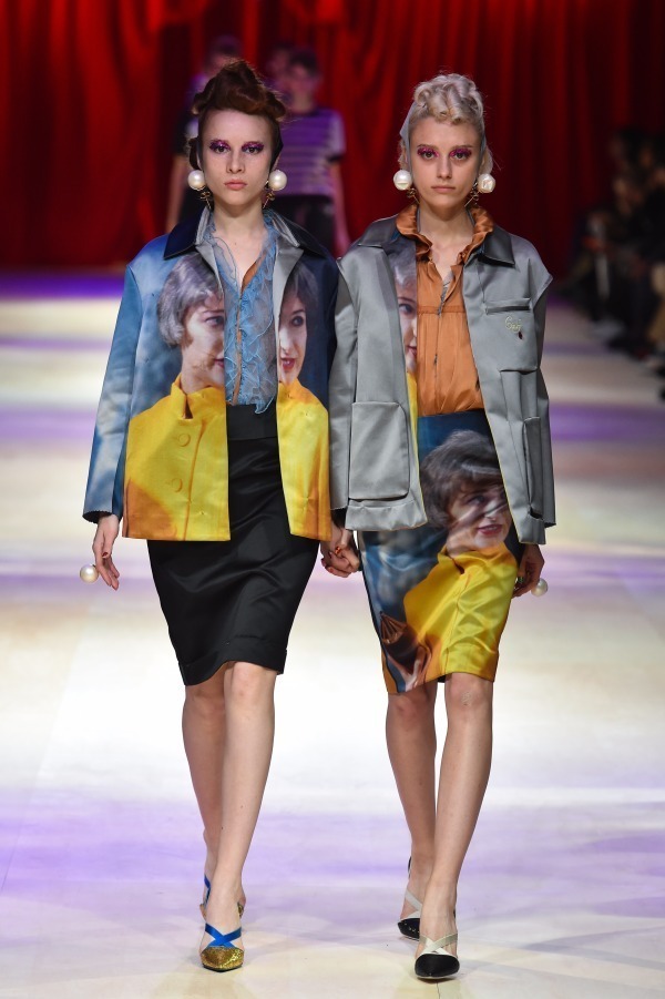 sacai / UNDERCOVER合同ショー - 2つの異なる世界観を表現＆コラボを象徴するラスト｜写真60