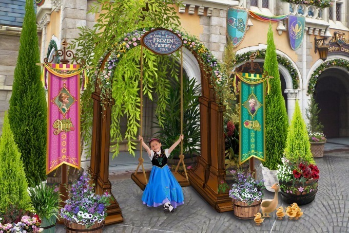 東京ディズニーランド「アナとエルサのフローズンファンタジー」プロジェクションマッピング＆パレード｜写真5