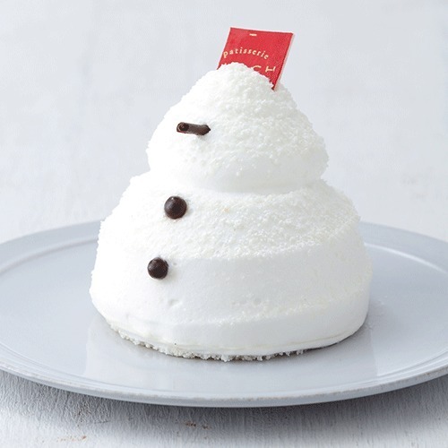 パティスリー キハチ 雪だるまをイメージしたケーキやクリスマスカラーのウィンタースイーツ発売 ファッションプレス
