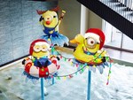 ミニオンと過ごすクリスマス！USJ・ホテル ユニバーサル ポートのミニオンルーム＆ロビーに限定装飾｜写真4
