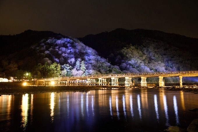 「京都・花灯路」嵯峨・嵐山エリア＆東山エリアで開催 - 渡月橋や竹林の小径をライトアップ｜写真1