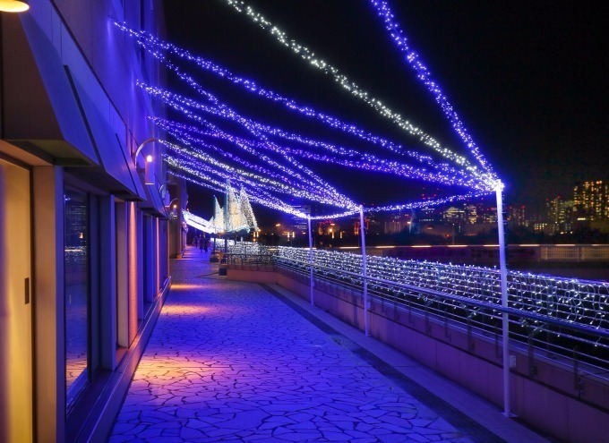 アクアシティお台場のクリスマス - 雪の結晶が踊るスケートリンクや、夜景と楽しむイルミネーション｜写真3