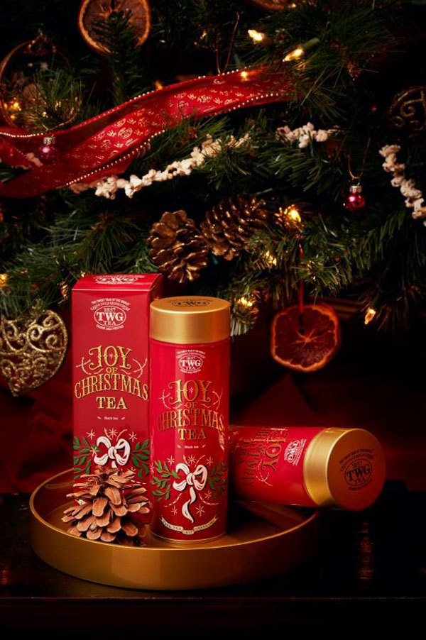 TWG Tea新作「Joy of Christmas Tea」、スパイス香るフルーツ×チョコレートのアロマ｜写真1