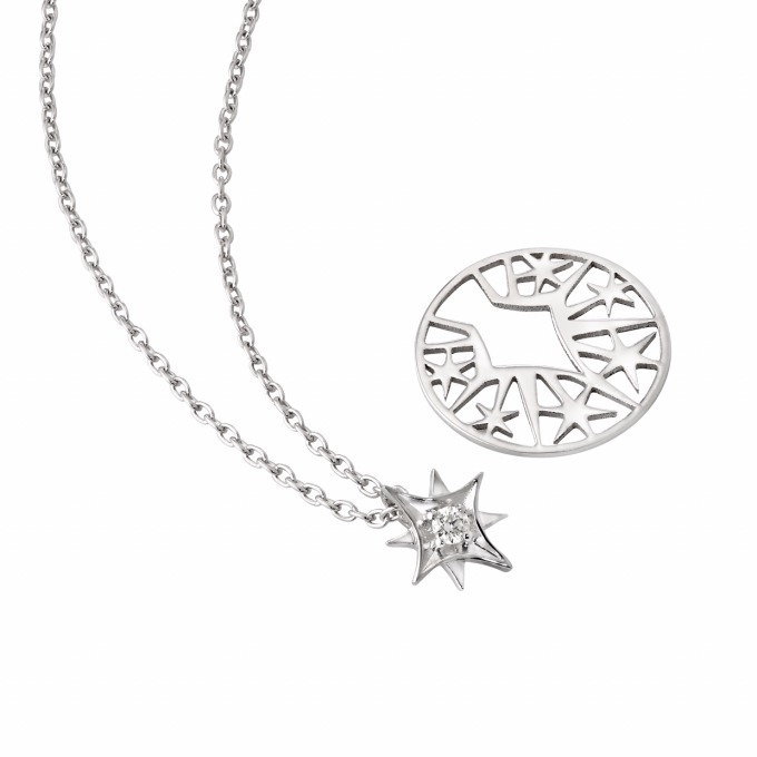 スタージュエリー ガールからクリスマス限定 天使の輪 のようなダイヤモンドのネックレス ファッションプレス