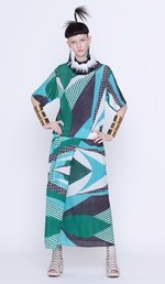 ソマルタ2018年春夏コレクション - 幾何学柄に落とし込む自然の美｜写真1