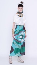 ソマルタ2018年春夏コレクション - 幾何学柄に落とし込む自然の美｜写真2