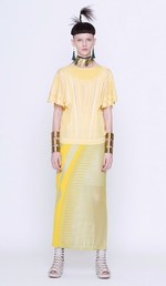 ソマルタ2018年春夏コレクション - 幾何学柄に落とし込む自然の美｜写真26